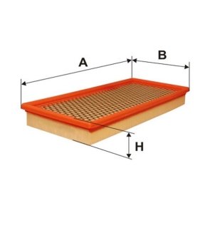 Фільтр повітря WIX FILTERS WA6580