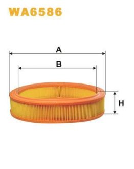 Фільтр повітряний WIX FILTERS WA6586