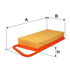 Фільтр повітря WIX FILTERS WA6738