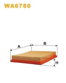 Фільтр повітряний WIX FILTERS WA6780