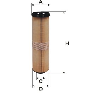 Фильтр воздуха WIX FILTERS WA9484