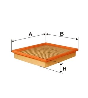 Фильтр воздуха WIX FILTERS WA9490