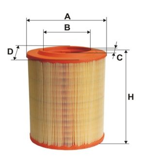 Фильтр воздуха WIX FILTERS WA9566