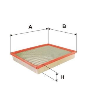Фільтр повітря WIX FILTERS WA9656