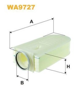 Фільтр повітряний WIX FILTERS WA9727 (фото 1)