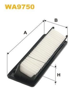 Фільтр повітря WIX FILTERS WA9750