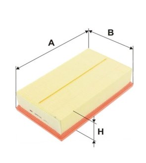 Фильтр воздушный Audi A3 III, TT III/Seat Leon III/Skoda Octavia III, Superb III WIX WIX FILTERS WA9759