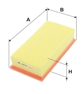 Фильтр воздуха WIX FILTERS WA9760 (фото 1)