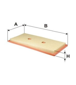 Фільтр повітря WIX FILTERS WA9784 (фото 1)