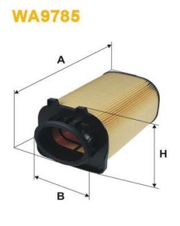 Фільтр повітря WIX FILTERS WA9785