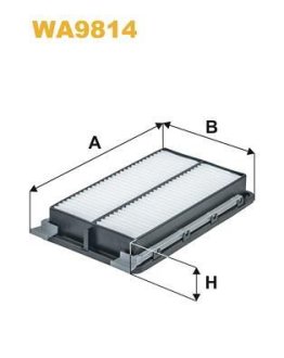 Фільтр повітряний WIX FILTERS WA9814