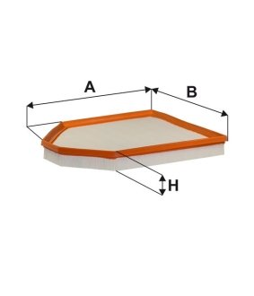 Фильтр воздуха WIX FILTERS WA9835