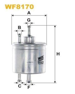 Фільтр палива WIX FILTERS WF8170 (фото 1)