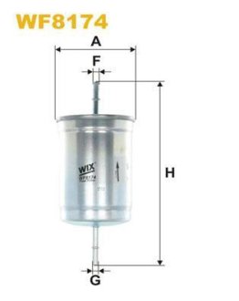 ФІЛЬТР ПАЛИВА WIX FILTERS WF8174