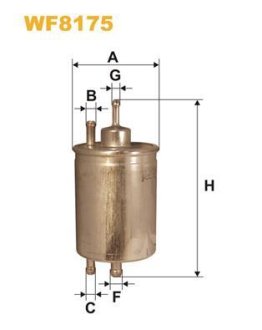 Фільтр паливний WIX FILTERS WF8175