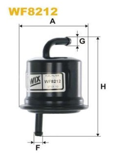 Фільтр паливний WIX FILTERS WF8212