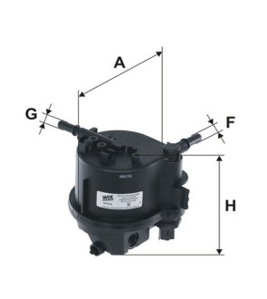 Фільтр палива WIX FILTERS WF8302