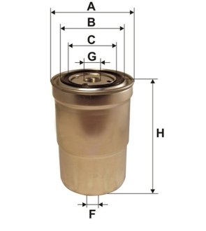 Фильтр топлива WIX FILTERS WF8341