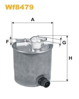 Фільтр паливний WIX FILTERS WF8479