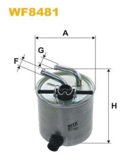 Фільтр паливний WIX FILTERS WF8481