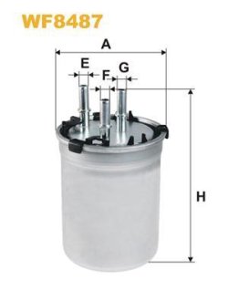 Фільтр паливний WIX FILTERS WF8487