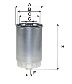 Фільтр палива WIX FILTERS WF8545