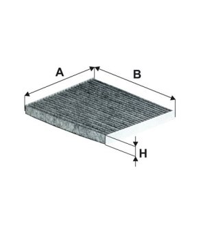 Фильтр салона (угольный) Hyundai Accent III, Elantra, I30 II/Kia Carens III, Ceed II WIX WIX FILTERS WP2047