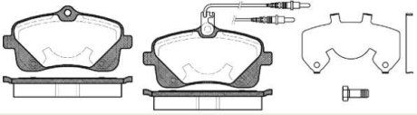 Колодки гальмівні WOKING P10023.02