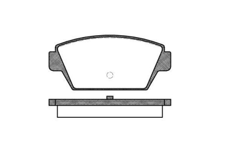 Тормозные колодки зад. Mitsubishi Colt/Lancer 1.6/1.8 GTi 88-94 WOKING P3153.00