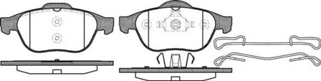 Колодки гальмівний диск. перед. (Remsa) Renault Laguna II Espace IV ATE ver. WOKING P9433.10