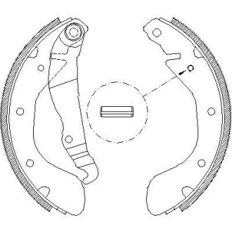 Колодки тормозные WOKING Z4307.00