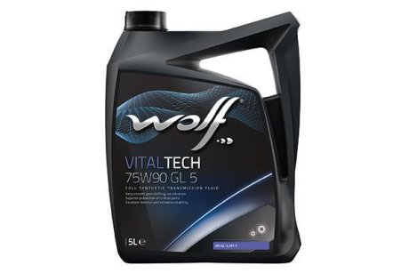 VITALTECH 75W90 GL 5 5Lx4 Wolf 8304002