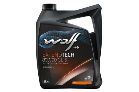 EXTENDTECH 80W90 GL 5 5Lx4 Wolf 8304507