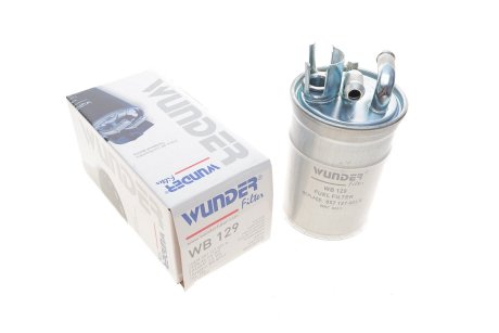 Фільтр паливний Audi A6/VW Passat 2.5TDI 97-05 WUNDER FILTER WB 129