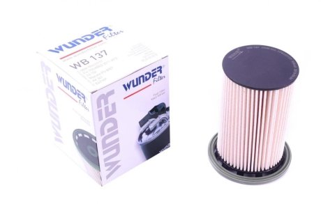 Фільтр паливний VW Touareg/Porsche Cayenne 3.0-4.2D 10- WUNDER FILTER WB 137