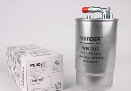 Фільтр паливний Opel Corsa D 1.3CDTI 06- WUNDER FILTER WB 307