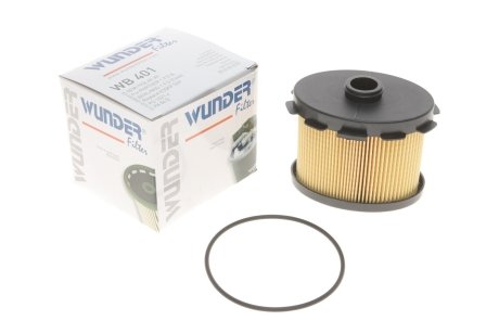 Фильтр топливный Citroen Berlingo/Peugeot Partner 1.9D (DW8) 98- WUNDER FILTER WB 401