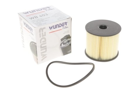 Фільтр паливний Citroen Berlingo/Peugeot Partner 2.0HDi 99-05 (система Siemens) WUNDER FILTER WB 403