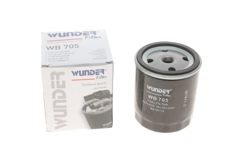 Фільтр паливний MB OM615-617 WUNDER FILTER WB 705