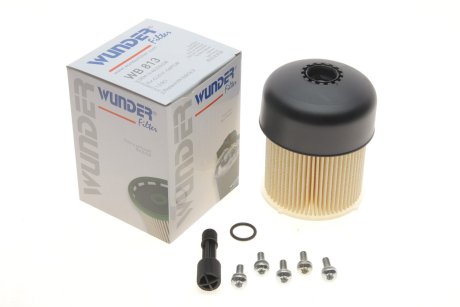 Фильтр топливный Renault Kangoo/Dokker/Duster/Logan 1.5dci 10- WUNDER FILTER WB 813