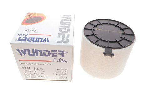 Фільтр повітряний Audi A4/A5 2.7-3.2TFSI 07- WUNDER FILTER WH 145