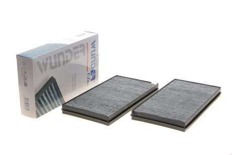 Фильтр салона BMW 5 (E60) 3.0D 01- (угольный) WUNDER FILTER WPK 210