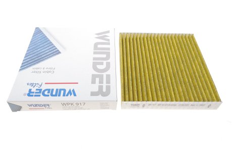 Фільтр салону Toyota/Lexus 00- (вугільний) WUNDER FILTER WPK 917