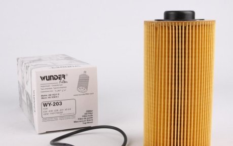 Фильтр масляный BMW 5/7/8/X5 WUNDER FILTER WY 203