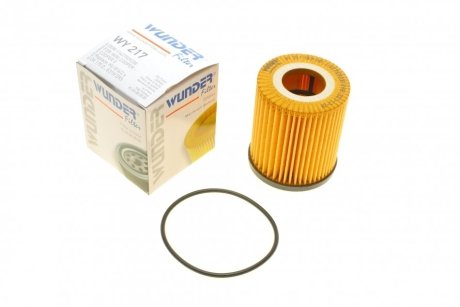 Фильтр масляный MINI Cooper 1.6 i 01-08/Fiat Tipo 1.6 i 15- WUNDER FILTER WY 217