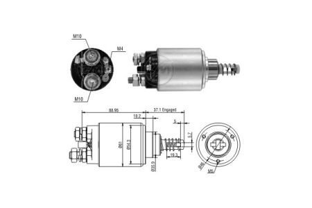 Втягуюче реле ZM ZM2639